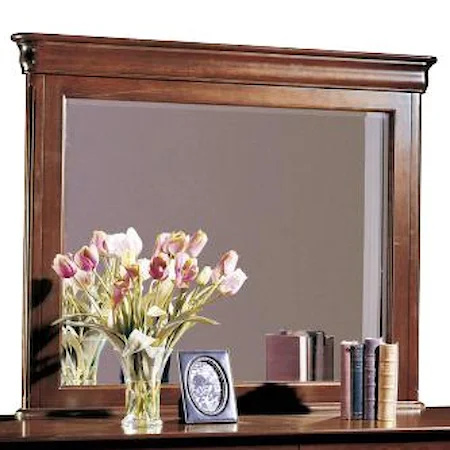 Traditional Dresser Landscape Mirror